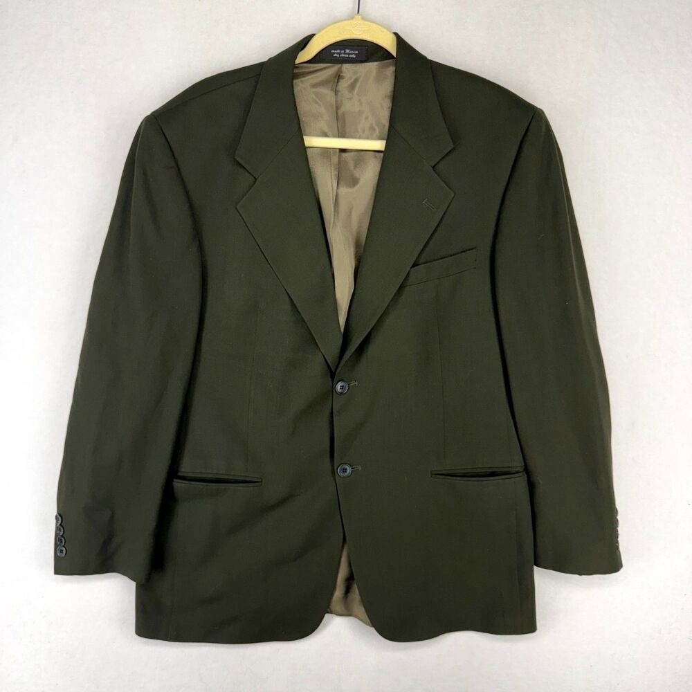 Andrew Fezza New York Green Blazer Mens Size 42 R